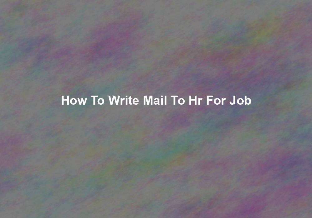 how-to-write-mail-to-hr-for-job-solitaire-investment-in-uae